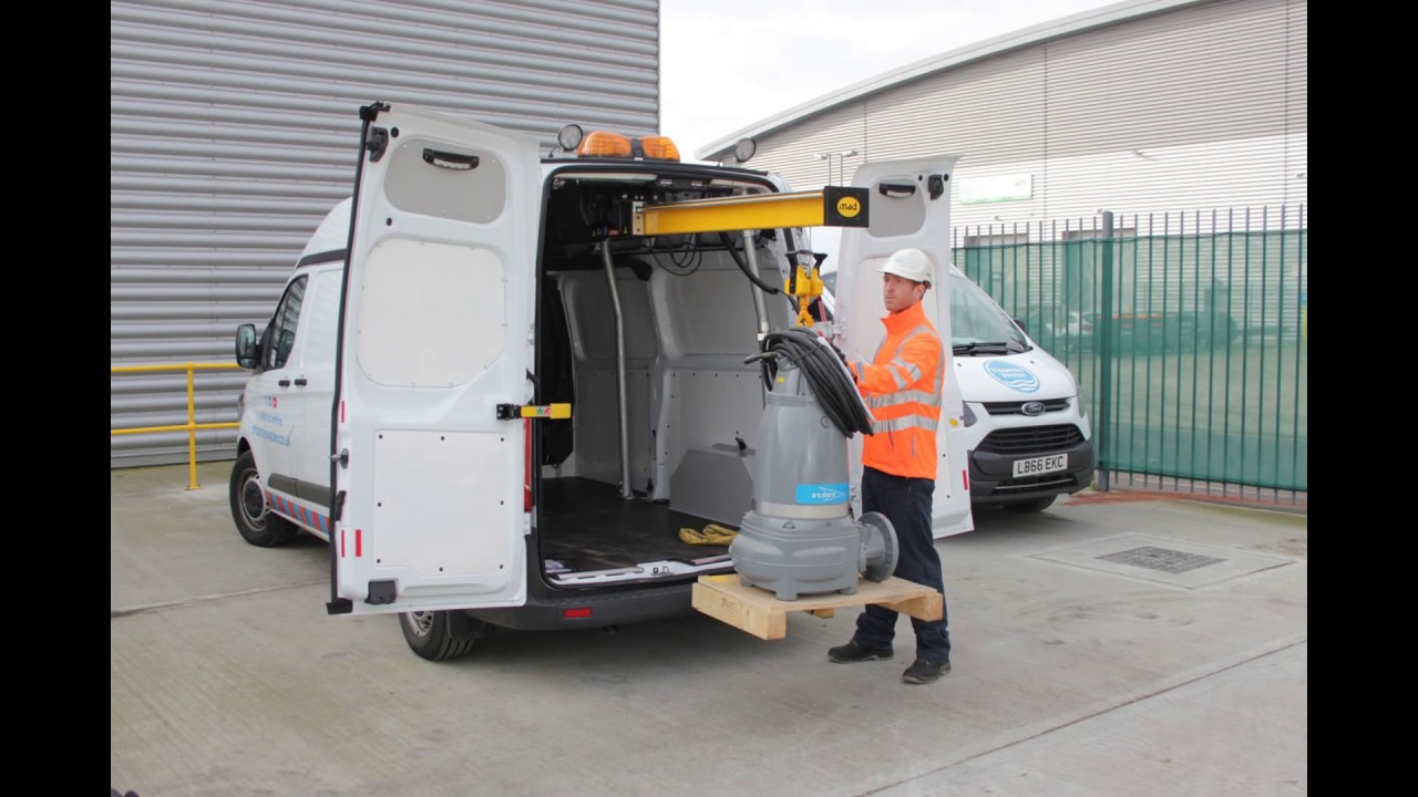 500kg MAD Easy-Load, Thames Water, Ford Transit Custom