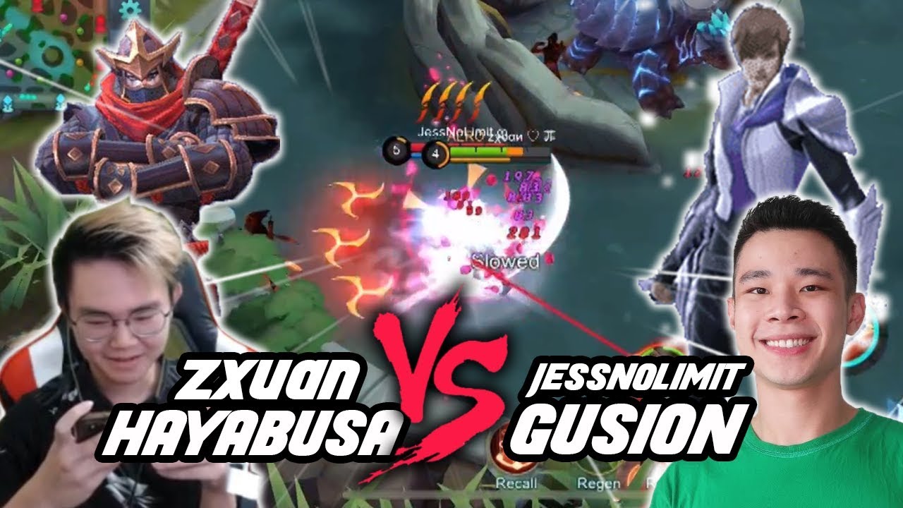 Зсюан Хаябуса VS JessNoLimit Top Global Gusion!