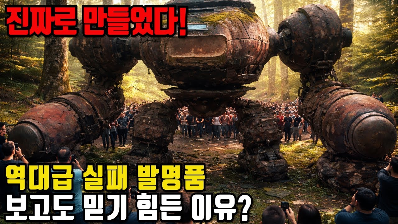 진짜로 만들었다&hellip; 역대급 실패 발명품 TOP 20