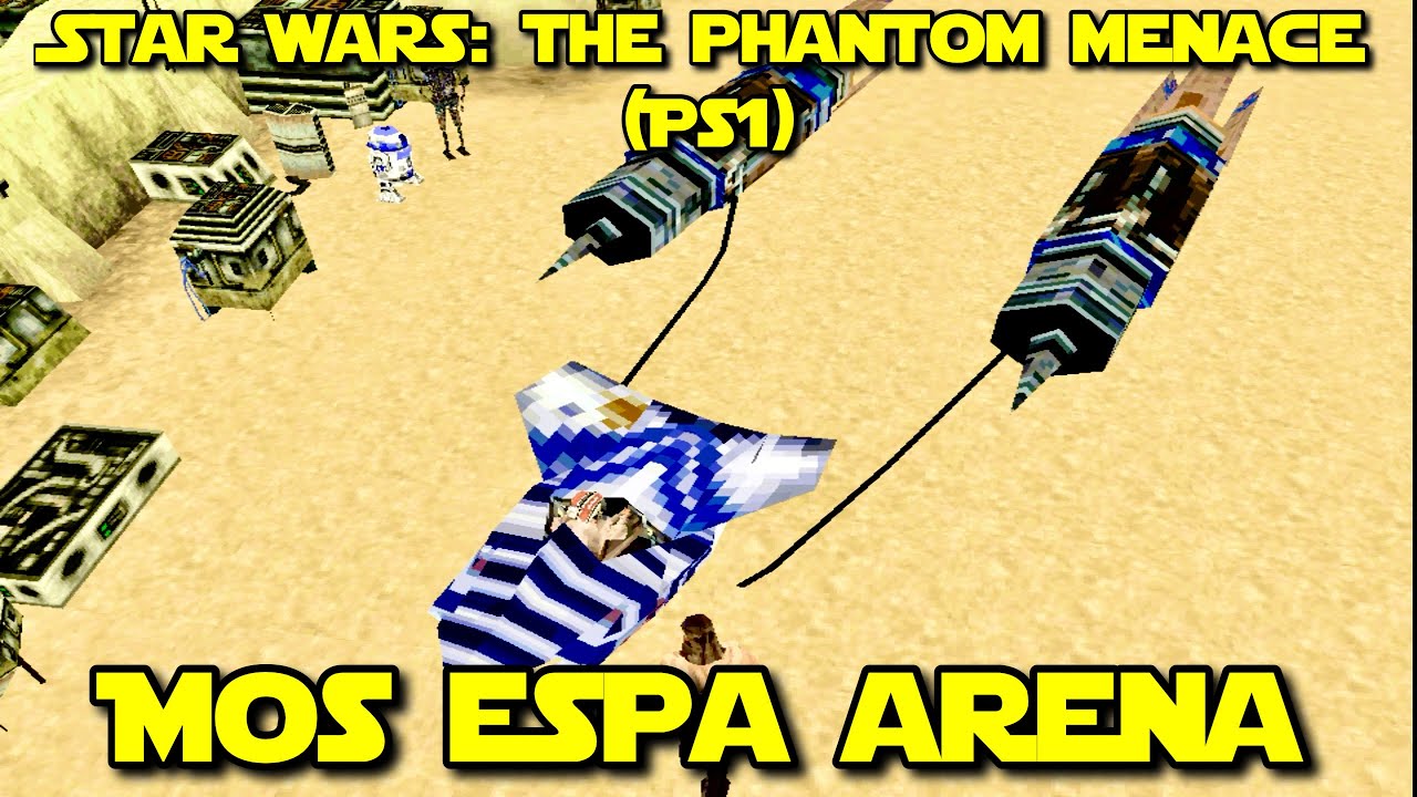 [PS1] Star Wars: Episode I - The Phantom Menace - Mos Espa Arena (Level 7)