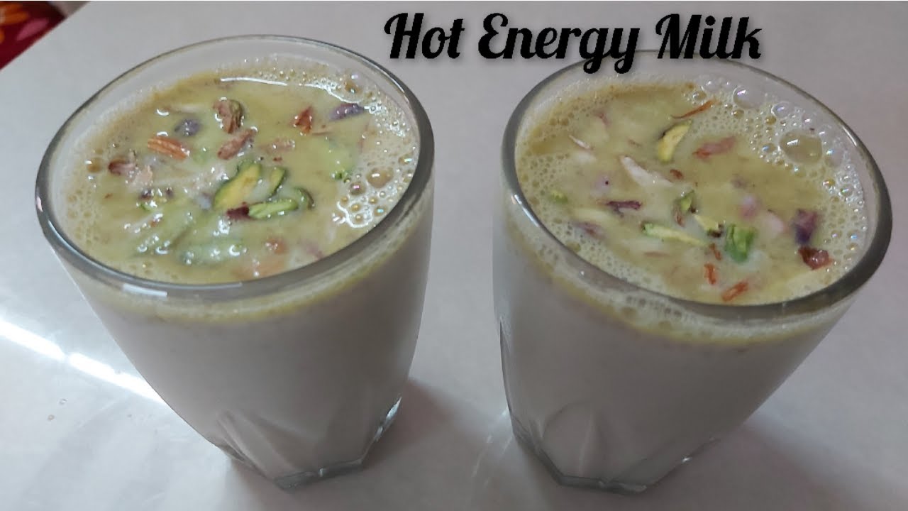 Winter Special Hot Energy Milk Recipe || Healthy Hot Energy Milk Recipe || RR Tasty Kitchen