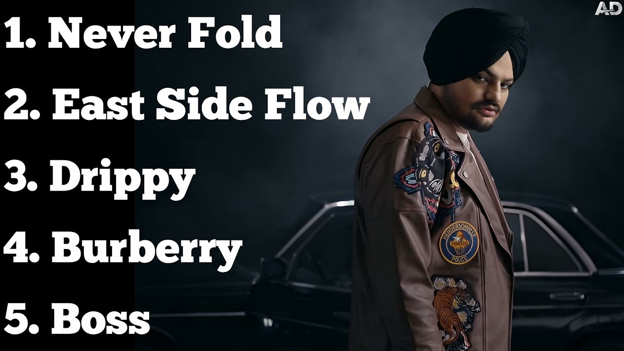Sidhu Moose Wala All Time Hit Songs | Best Of Sidhu Moose Wala Song | Anuj Di
