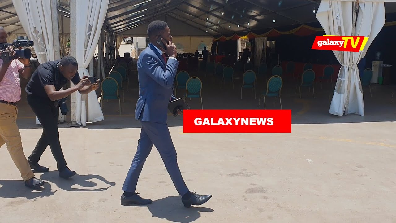 Bobi Wine Makes His First Appearance This Year At Parliament Today.