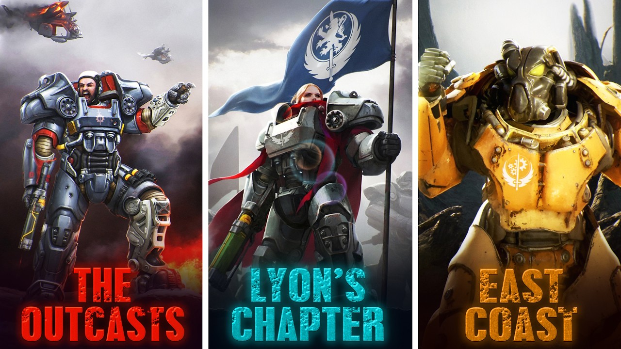 EVERY Brotherhood of Steel Chapter In Fallout Explained!
