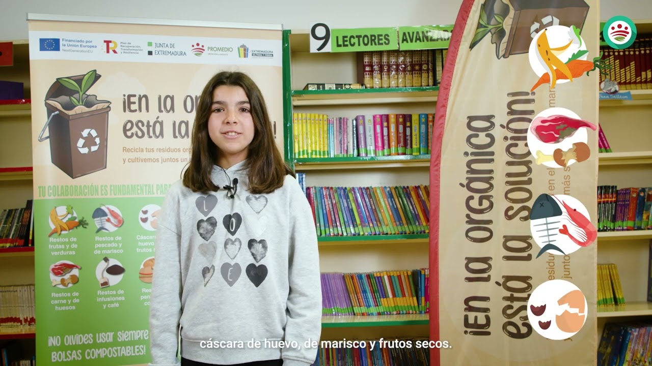 Así se reciclan los residuos orgánicos en Aceuchal