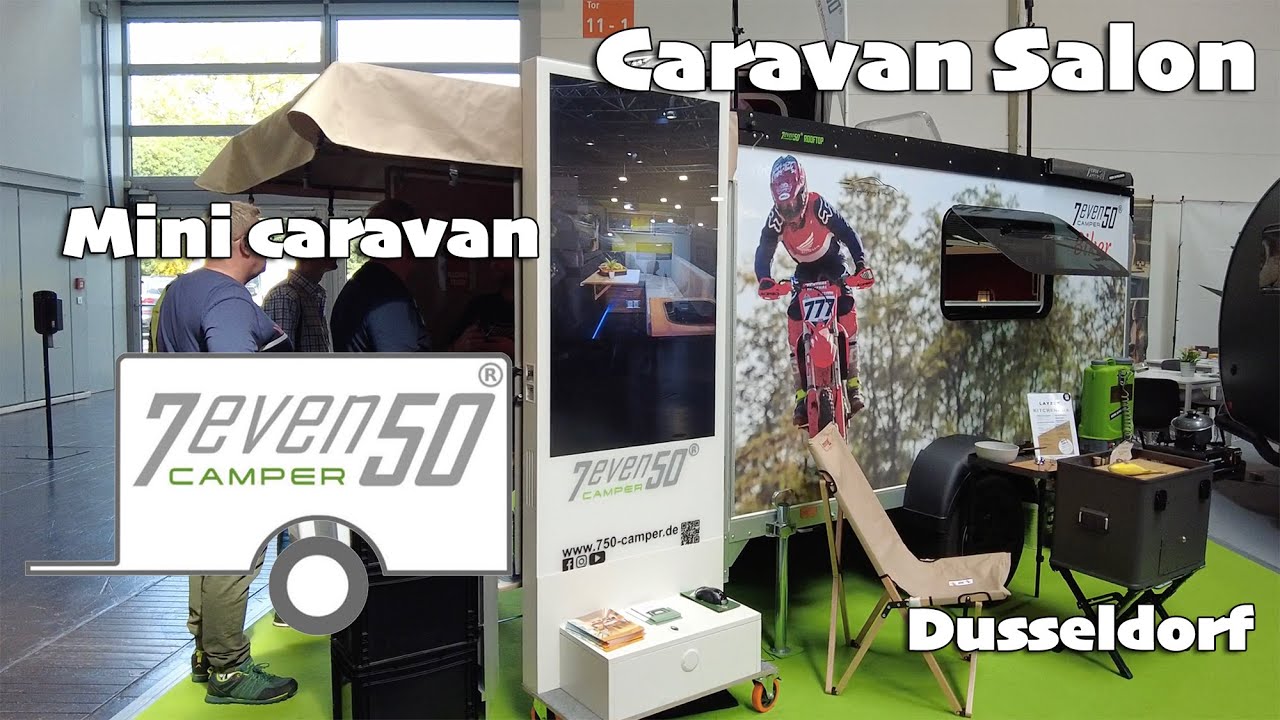 Mini caravan by 7even50 Camper | Caravan Salon Dusseldorf