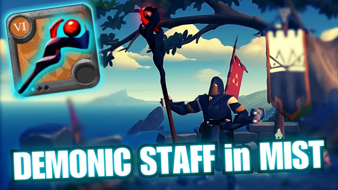 Cheap but Deadly, Demonic staff || Albion Online || Solo PVP || Mist