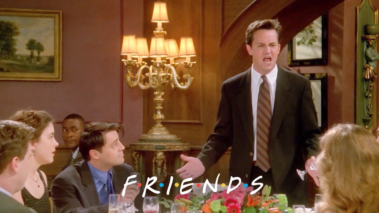 Chandler's Wedding Toast | Friends