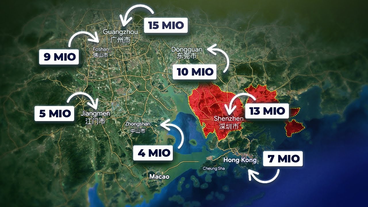 Wie in China die größte Stadt der Welt entsteht