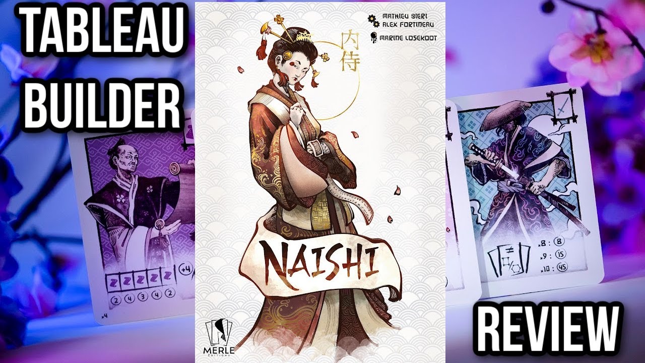 Naishi Review - 2 Player Tableau Building Game