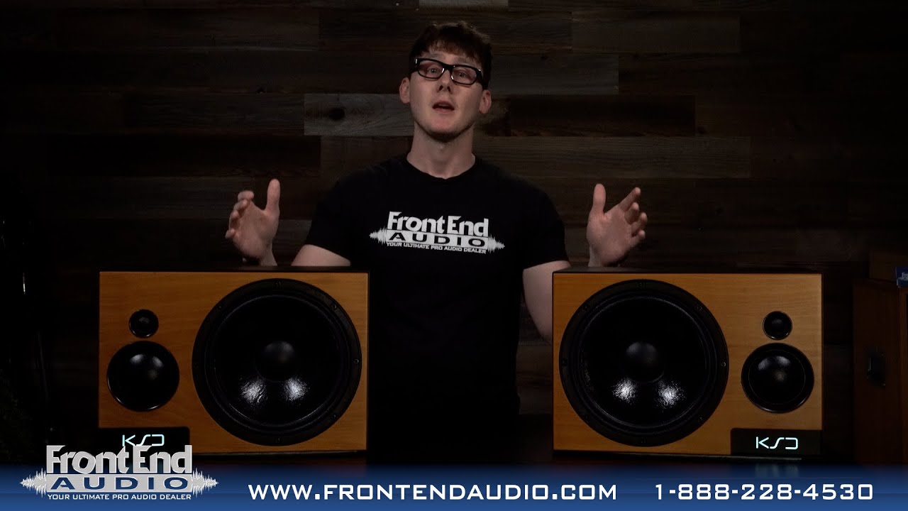 KSD A200 MKII Reference Monitors - Out Of The Box at Front End Audio