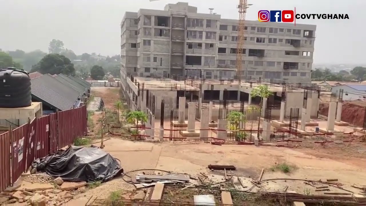 Current Komfo Anokye Teaching Hospital and Maternity Block Construction Project 2024.