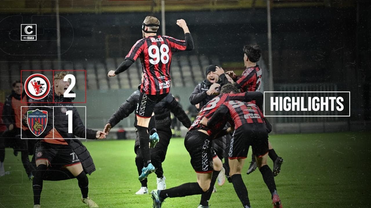 FOGGIA - COSENZA 2 a 1: GLI HIGHLIGHTS