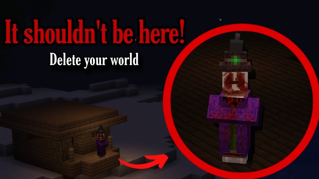 If you find a Witch house in a desert, don't enter it! (Minecraft Creepypasta)