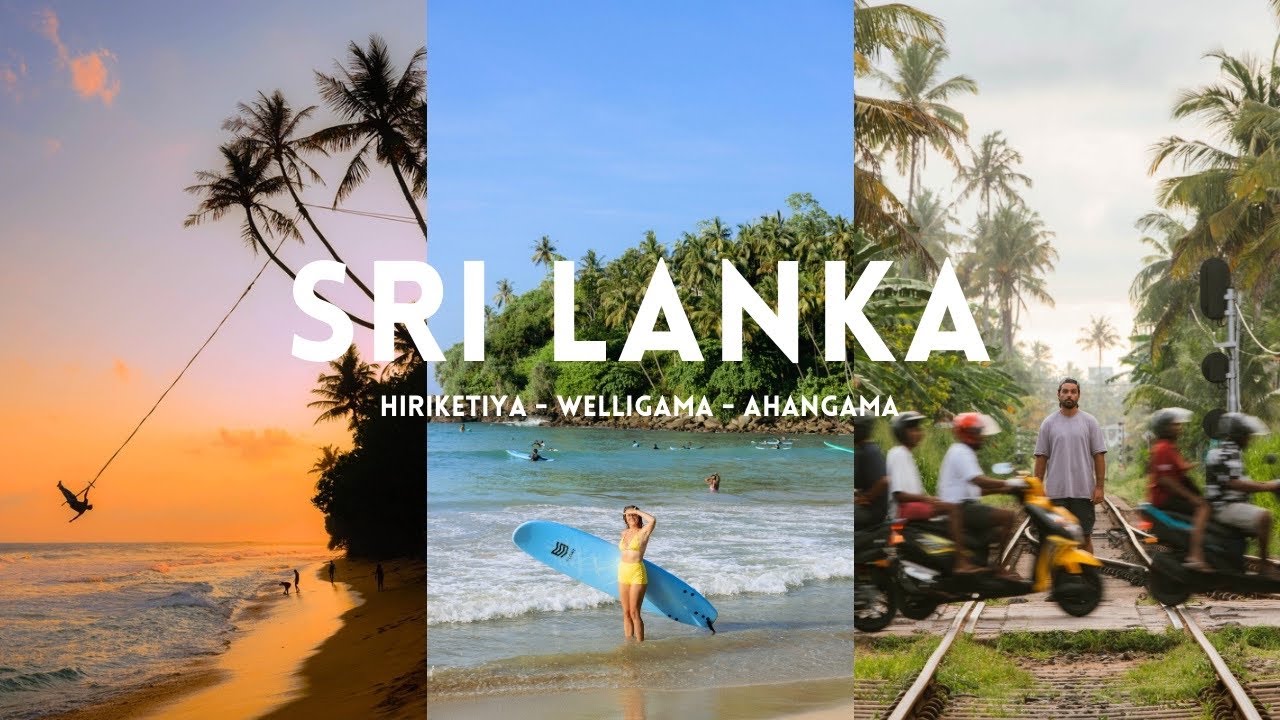 TWO WEEKS IN SRI LANKA (part 2) Hiriketiya - Weligama - Ahangama (travel vlog)