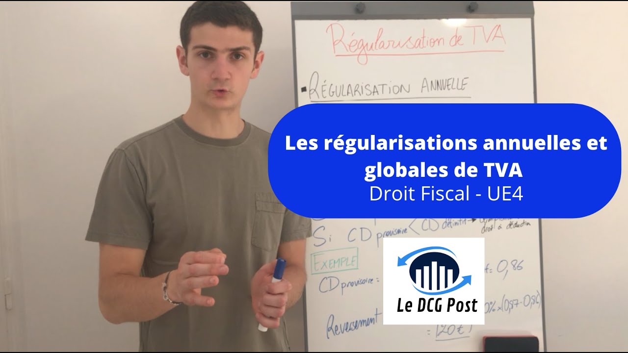 Les r&eacute;gularisations annuelles et globales de TVA - Droit fiscal
