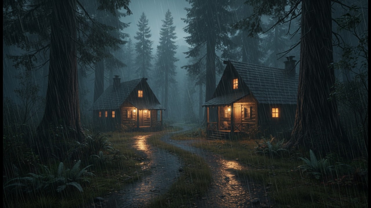 Rain Sounds for Sleeping 🌧️ Relaxing Heavy Rain Sounds for Sleep, Anxiety Relief & Peaceful Rest