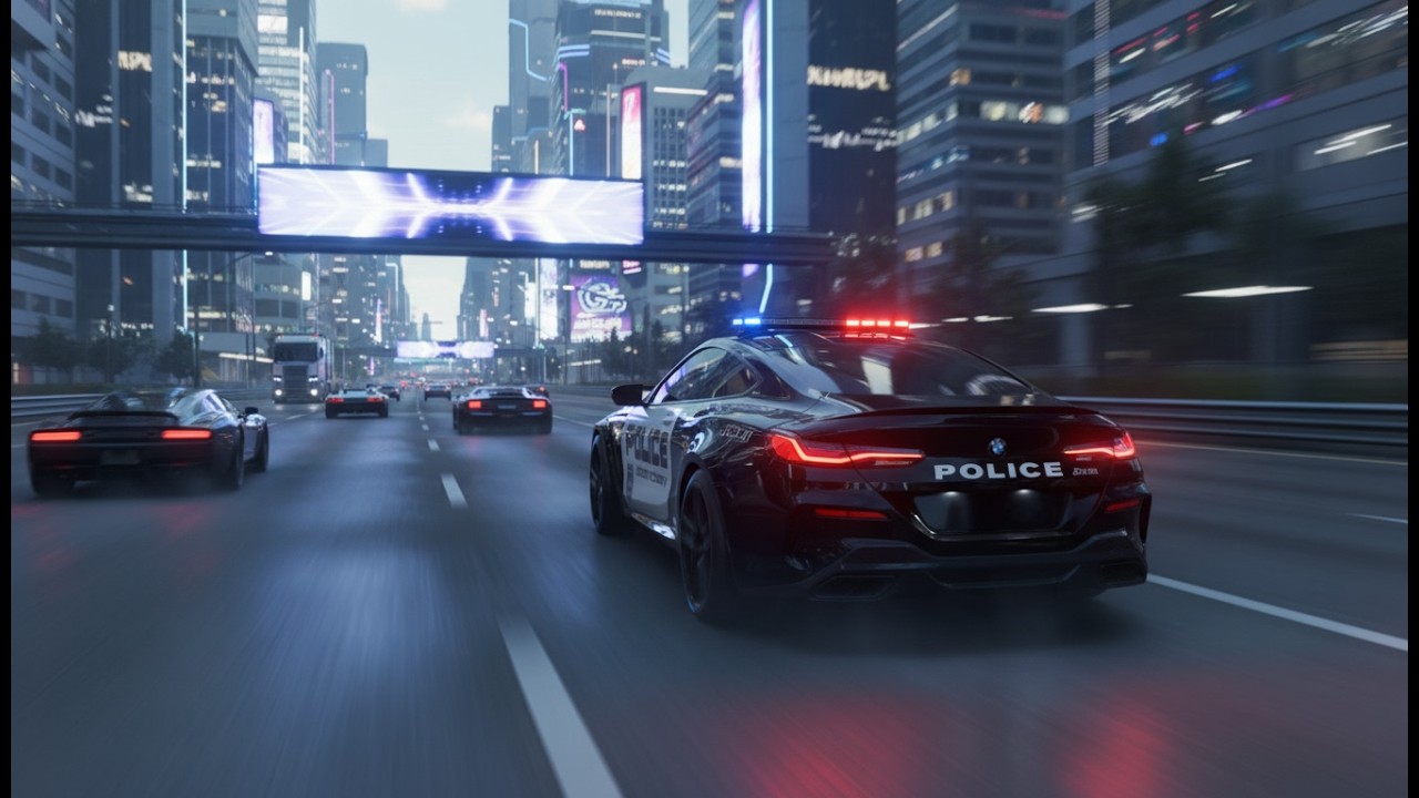 BMW M8 Police Drive 🚓 New Police Driving Game 2026
