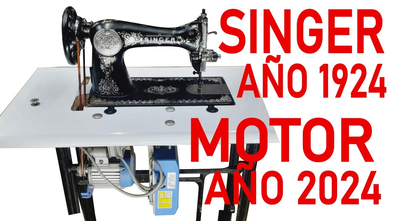 restauracion maquina de coser singer  antigua