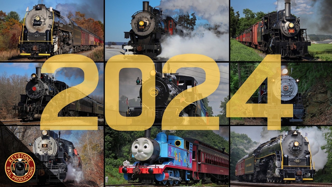 Keystone Rail Productions - The Best of 2024 (4K)