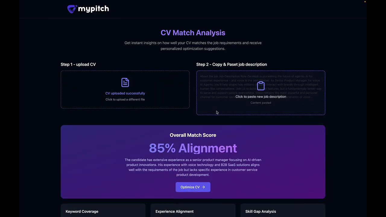 CV analysis in seconds: do you match the job?