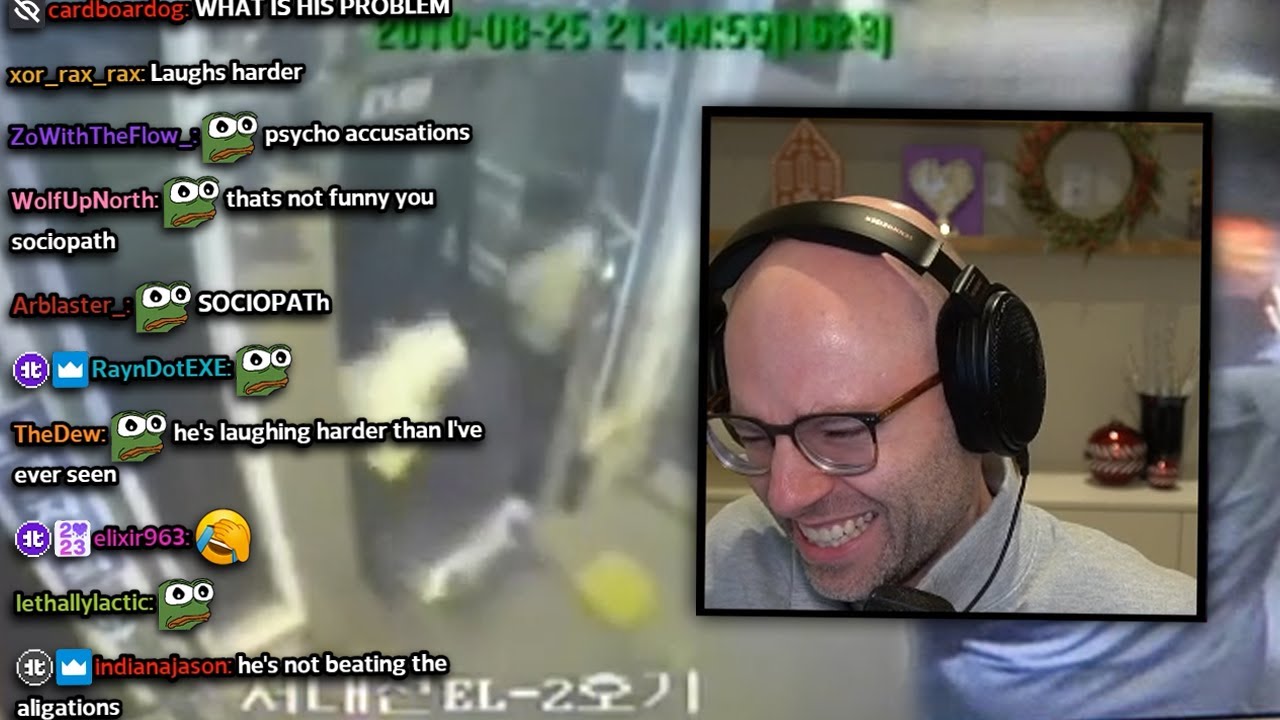 Northernlion laughs uncontrollably at horrific elevator deaths