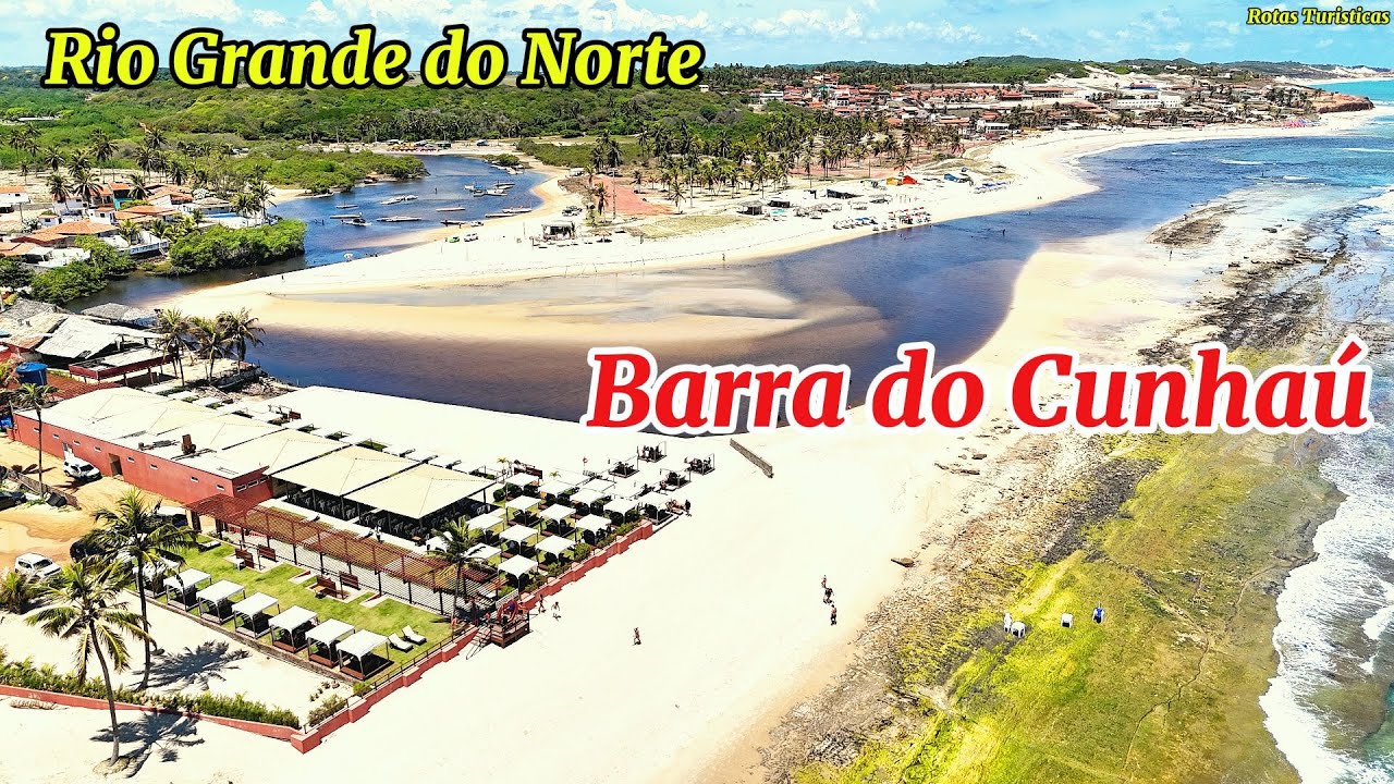Barra do Cunhaú: Rio Grande do Norte - Sugestões para as suas férias - Vídeo 4K