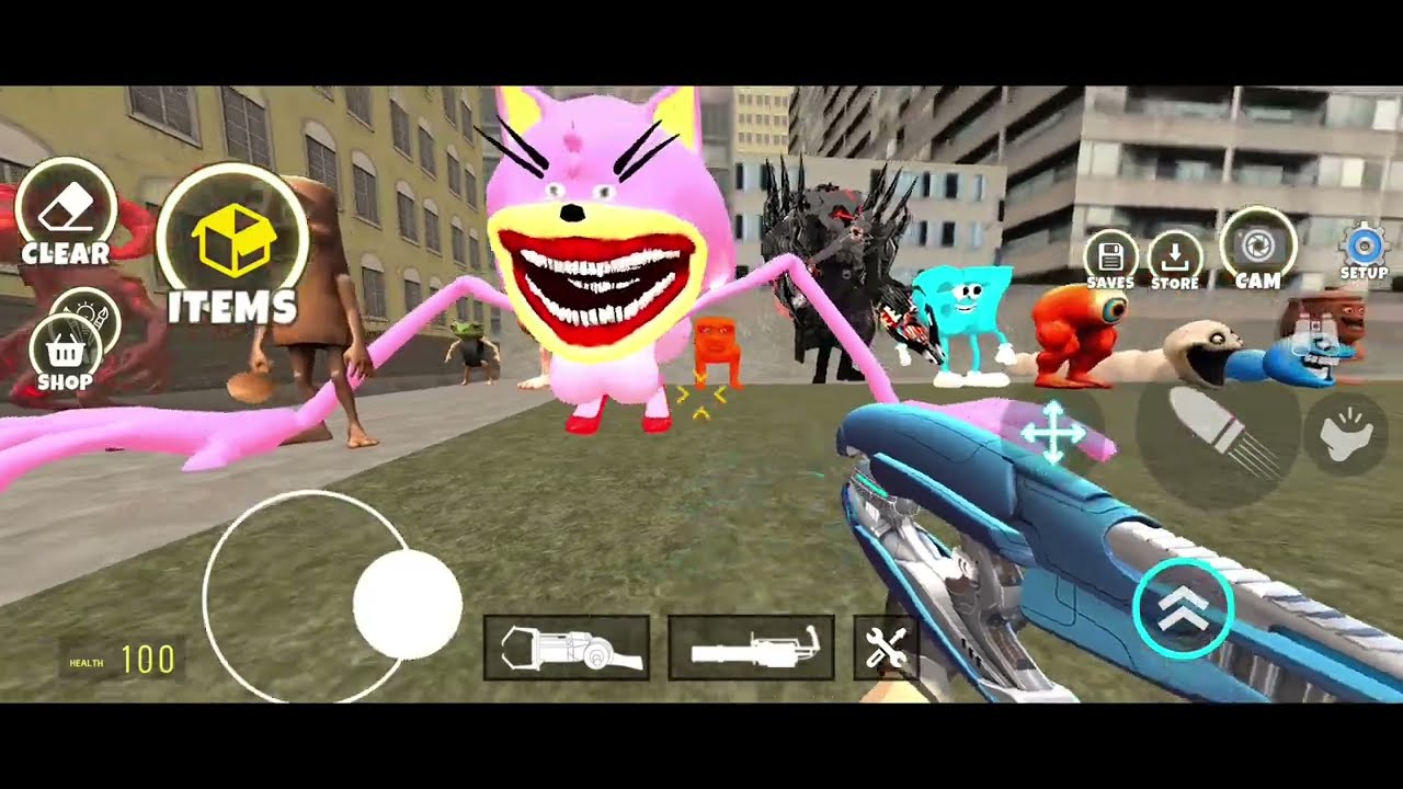 Sandbox in space mod updated new save the shapes 2 omnidroid hungry worm chasingnextbots