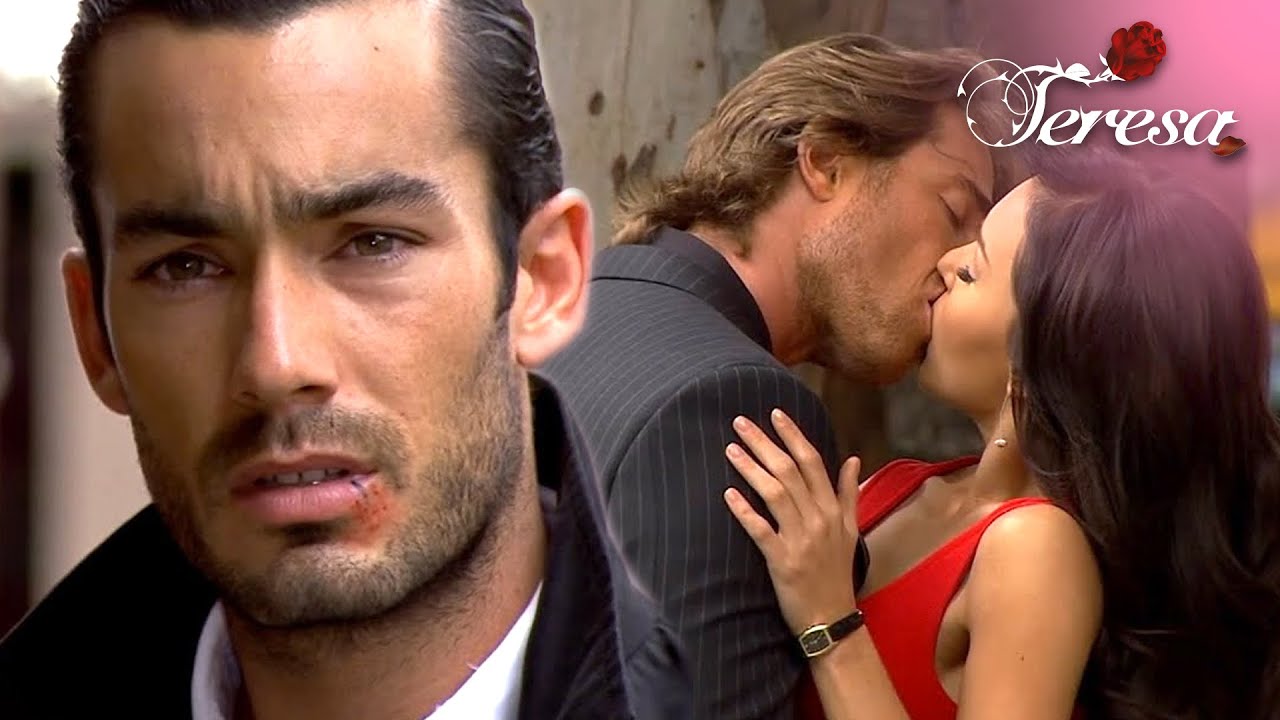 Mariano descubre a Teresa y Arturo besándose | Teresa 2/2 | C-38 | tlnovelas