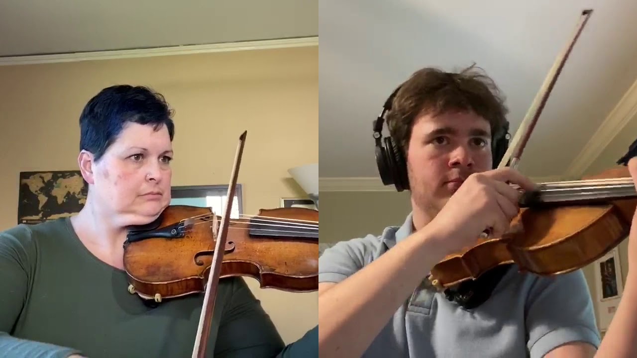 Barrie Cooper and Clay Hancock perform "La Cucaracha"