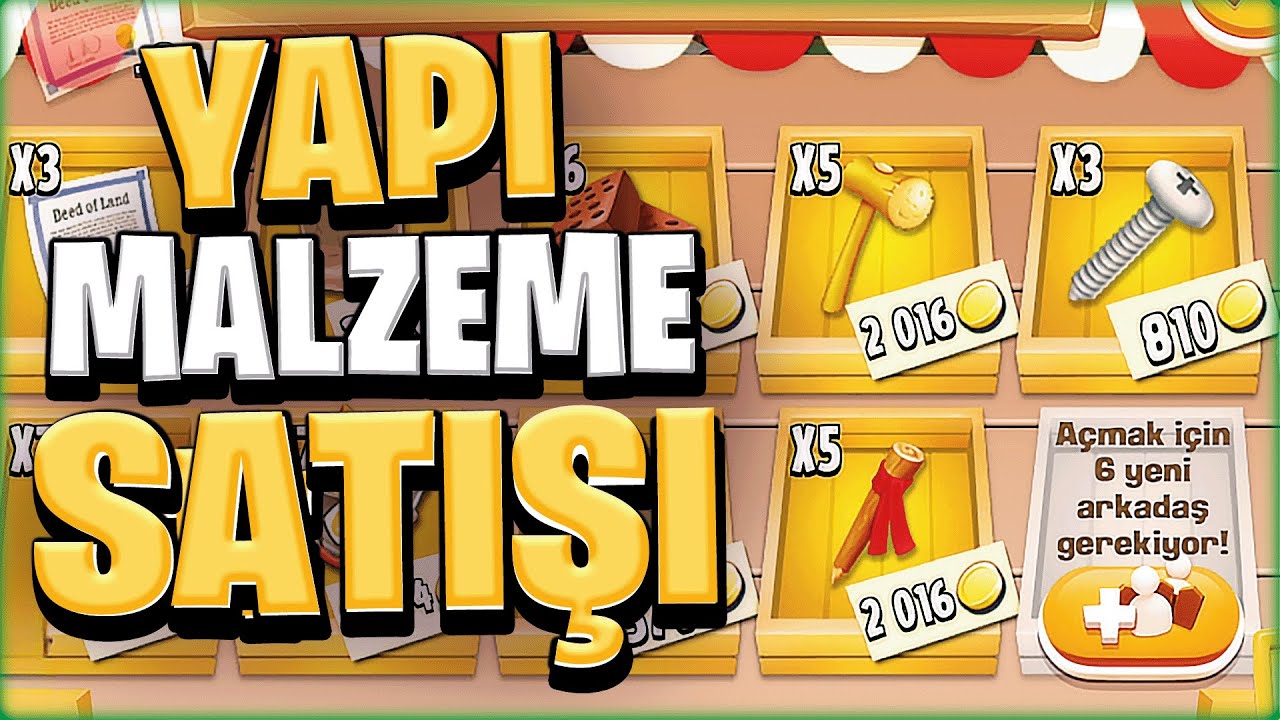 HAY DAY - Yapı Malzemelerini Satıyorum