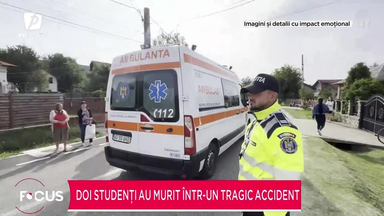 Doi studenți au murit într-un tragic accident