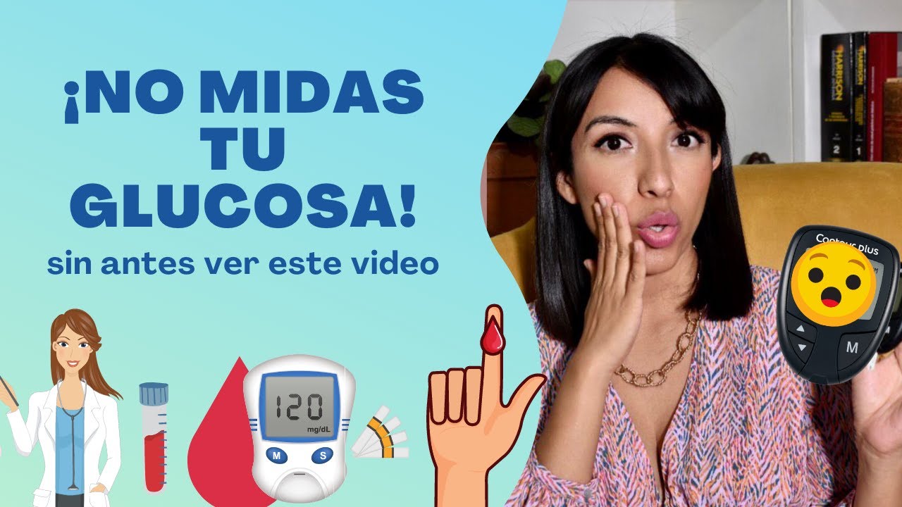 ¡NO MIDAS TU GLUCOSA! Sin antes ver este video