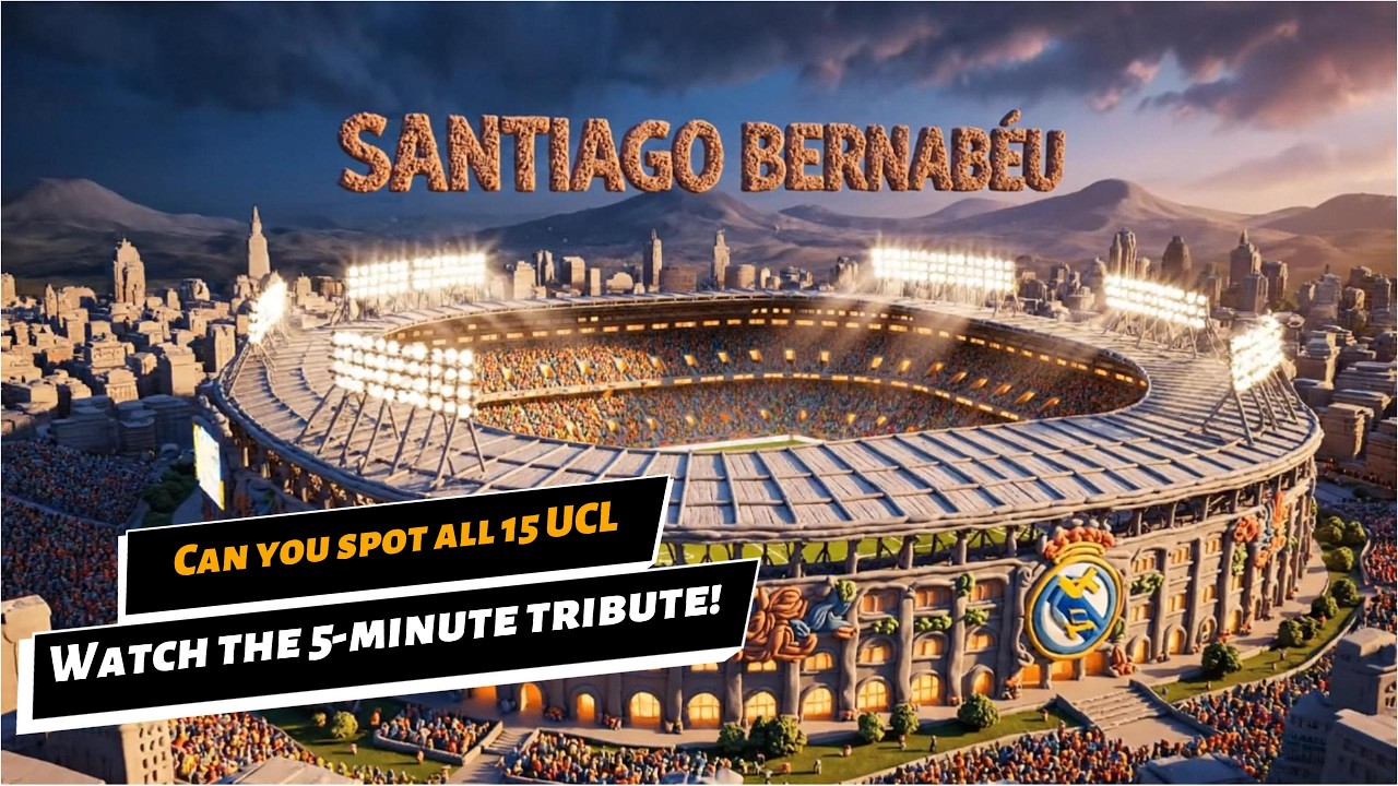 HALA MADRID! Zidane, Ronaldo, Ramos Reborn: CLAYMATION Anthem is Pure GOAT Fuel 🤯🤍