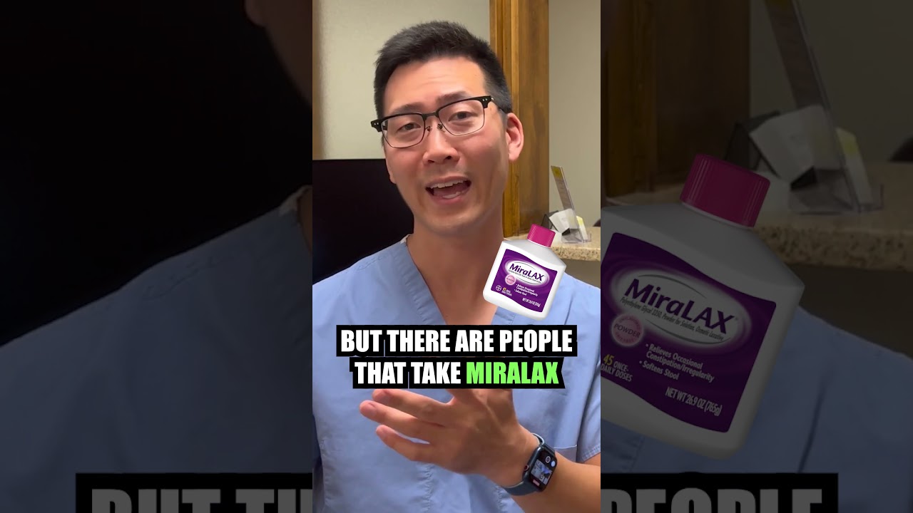 Afraid of MiraLAX? Dr. Chung Discusses Safety and Common Concerns