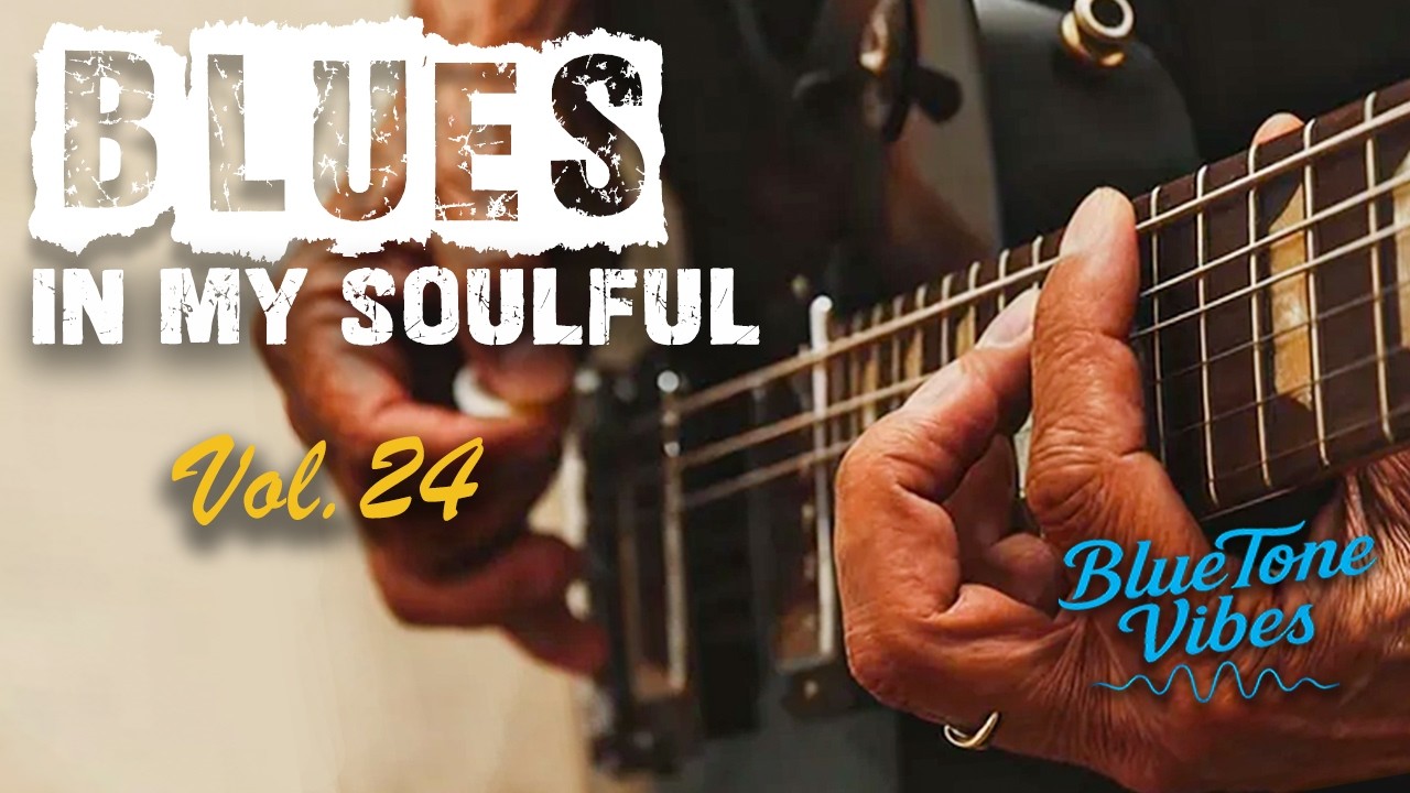 Blues In My Soulful Vol.24 - Midnight in Blue || Emotional Blues Guitar