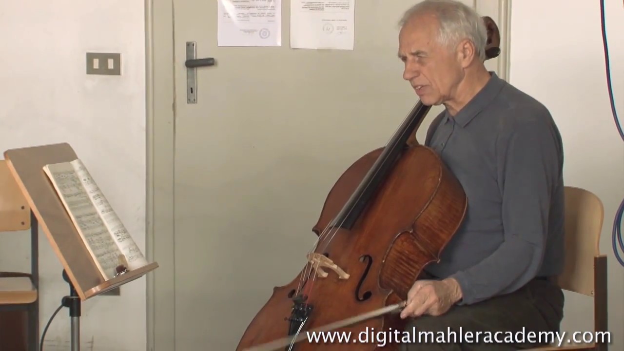 Rolling bow with Prof. W. Boettcher (Digital Mahler Clip)