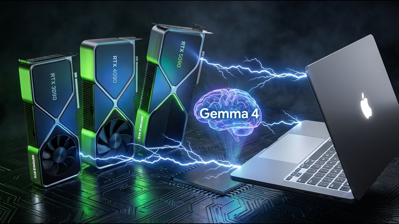 Сравнение производительности Gemma 4 на RTX 3090, 4090, 5090 и Mac: результаты тестов, которые ва...