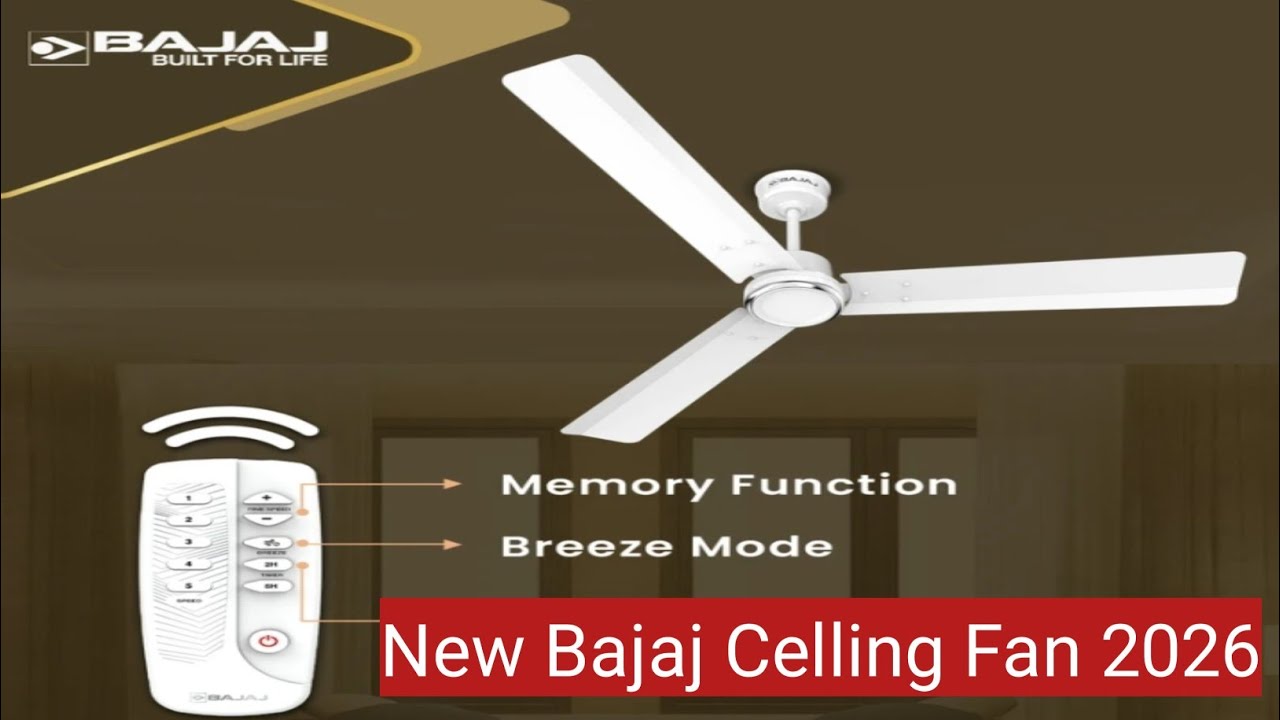 Bajaj Armour series Classico Sleek plus Celling Fan Riview 😀 Jay Ganesh Electricals 