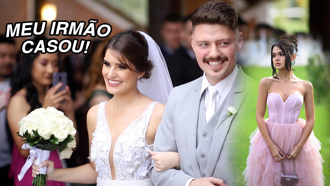 MOSTREI TODO CASAMENTO DO MEU IRMÃO!