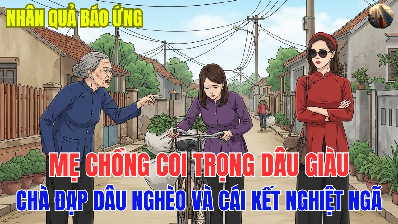 Chuyện Nhân Quả: Mẹ Chồng Coi Trọng Con Dâu Giàu, Hắt Hủi Dâu Nghèo – Và Cái Kết Đắng Lòng!