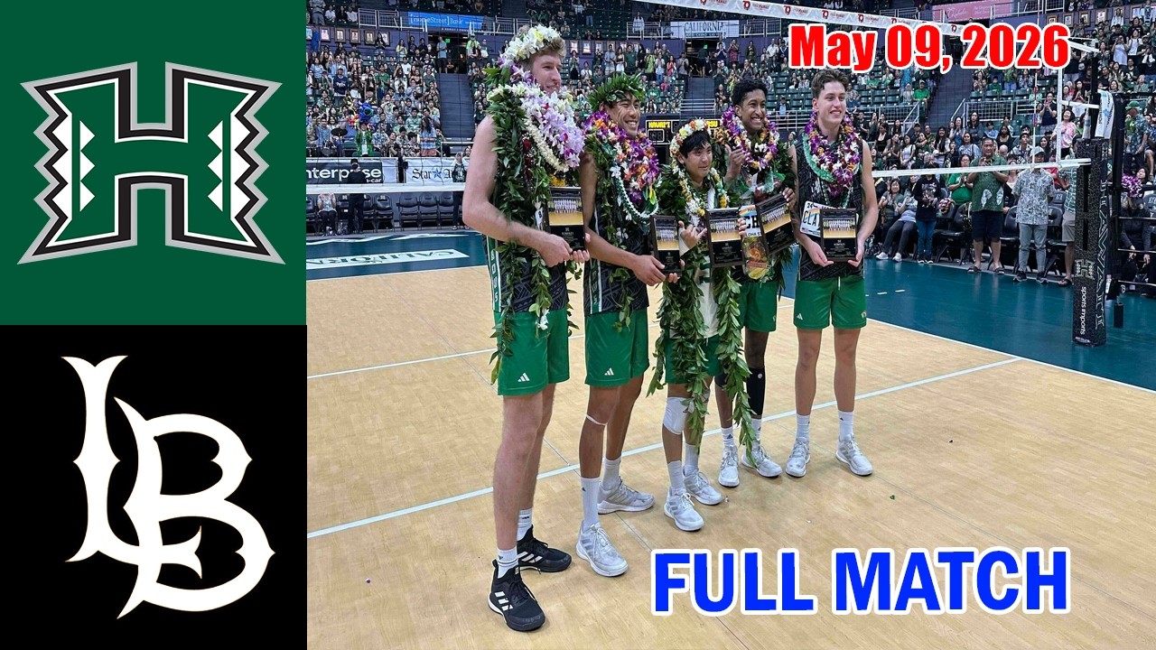 Hawaii vs Long Beach St FULL GAME May 09, 2026 - NCAA Men's Volleyball Tournament - Semifinal Round