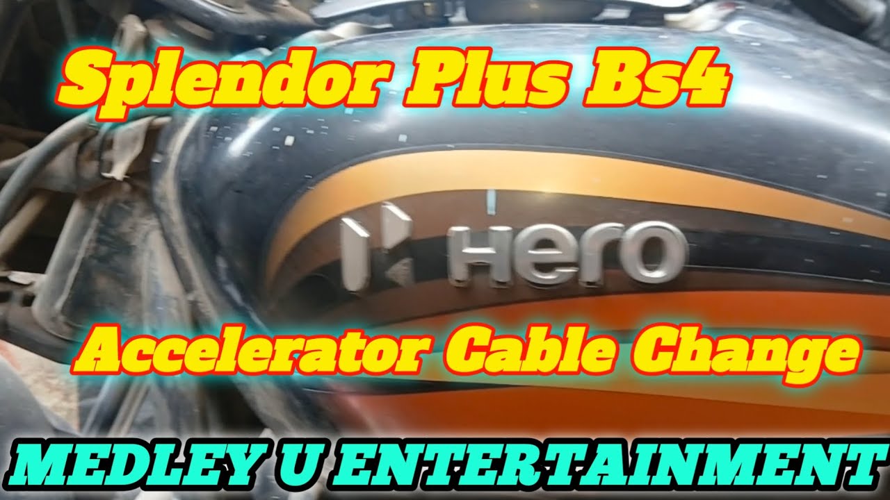 How to Change Accelerator Cable in Hero Splendor Plus BS4 | Step-by-Step Guide