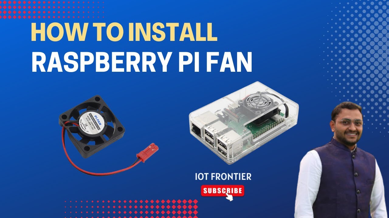 Как установить вентилятор Raspberry Pi | Аксессуар для Raspberry Pi