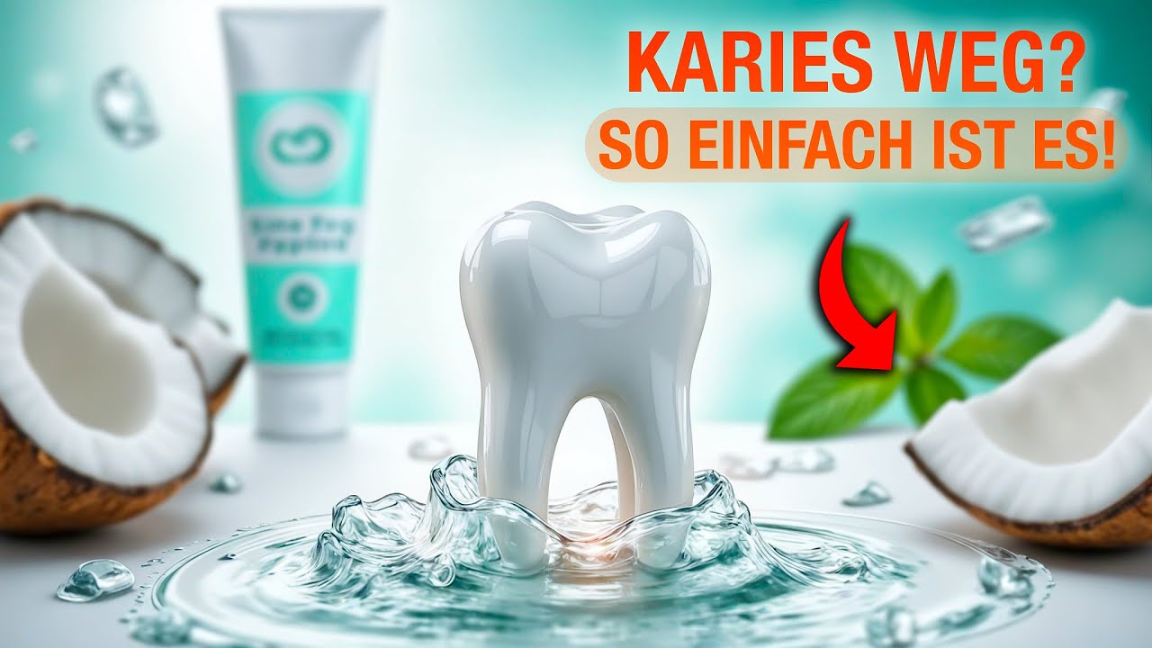 Mit Hydroxylapatit und Kokosöl kann man Karies Entfernen ?