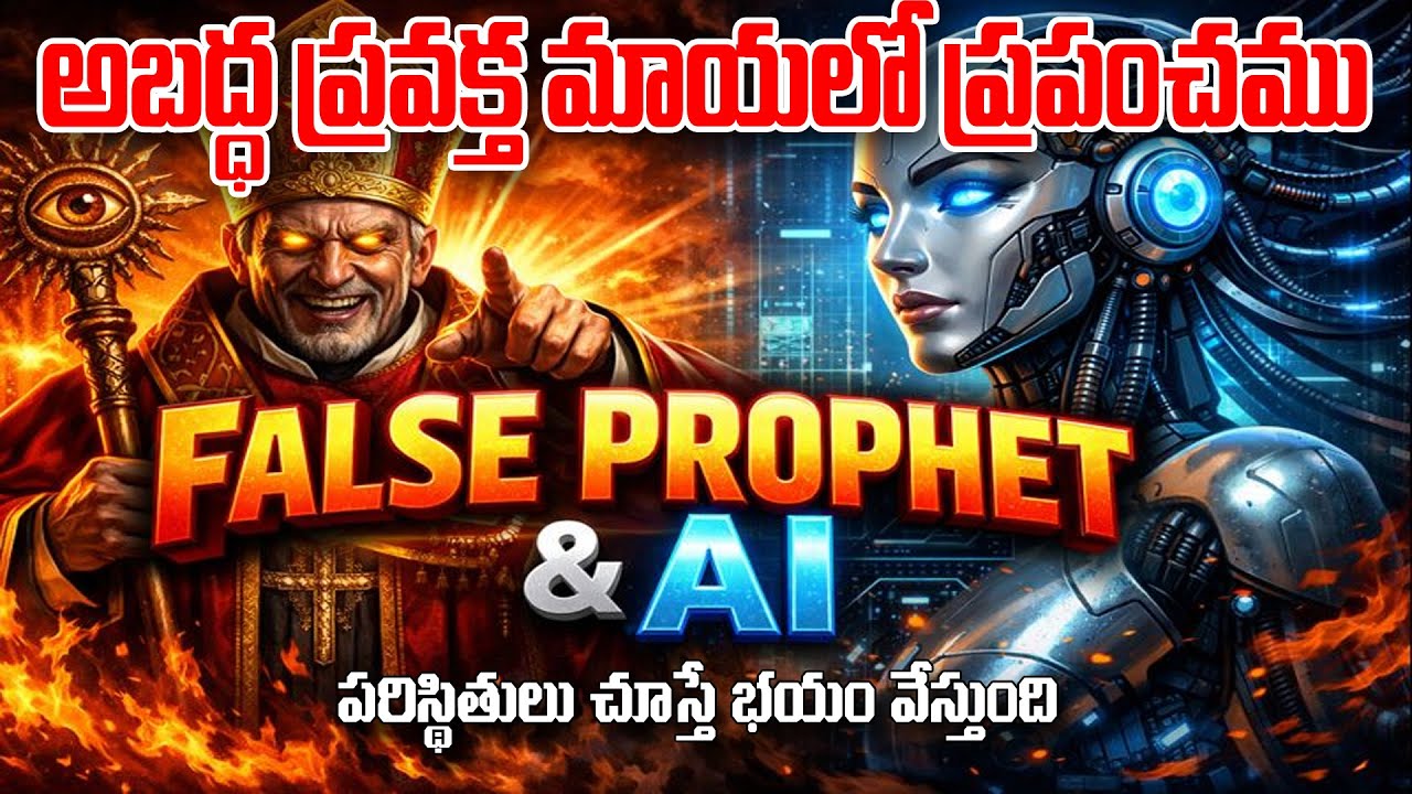 అబద్ద ప్రవక్త చేసే మోసపూరిత బోధ || False Prophet & Anti Christ || Bible Unknown Facts Telugu