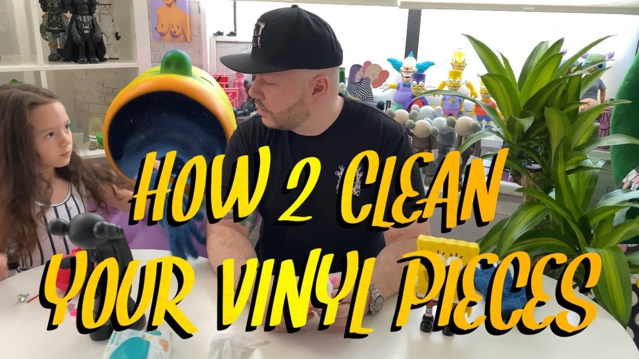 How To Properly Clean Your Kaws, Ron English, Hebru Brantley & More Vinyl Pieces.