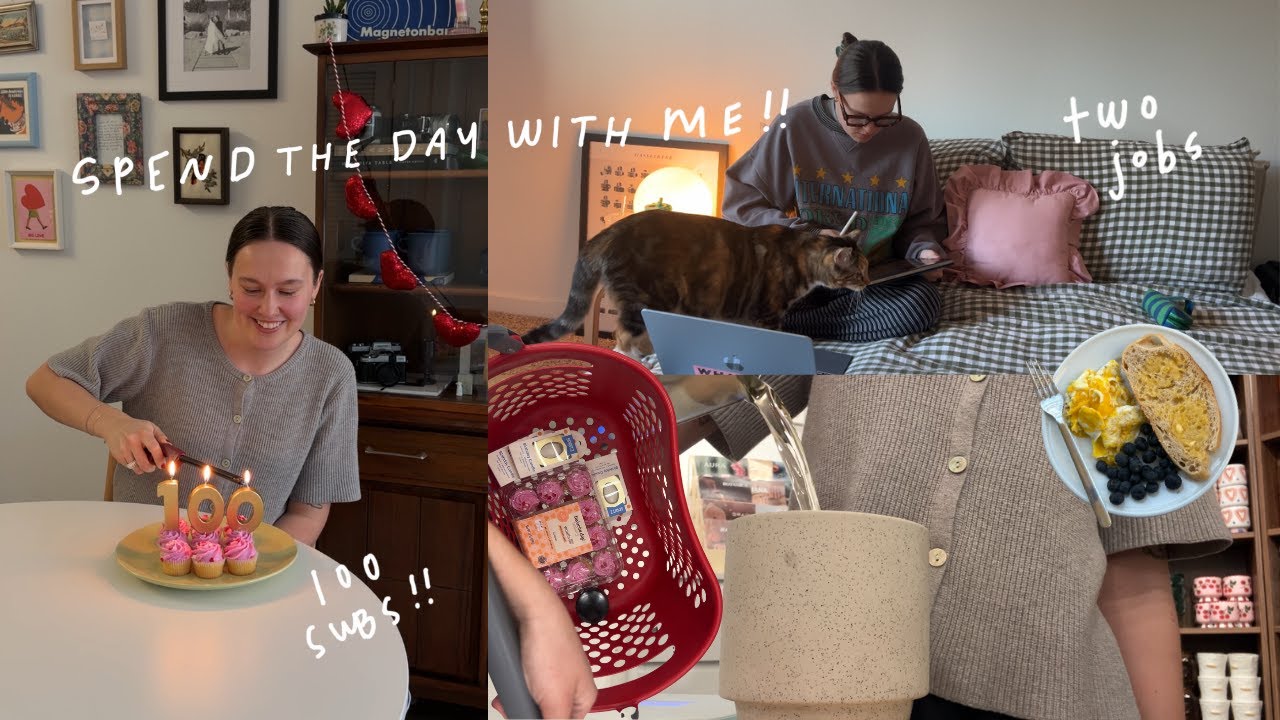 a normal daily vlog (& celebrating 100 subscribers)