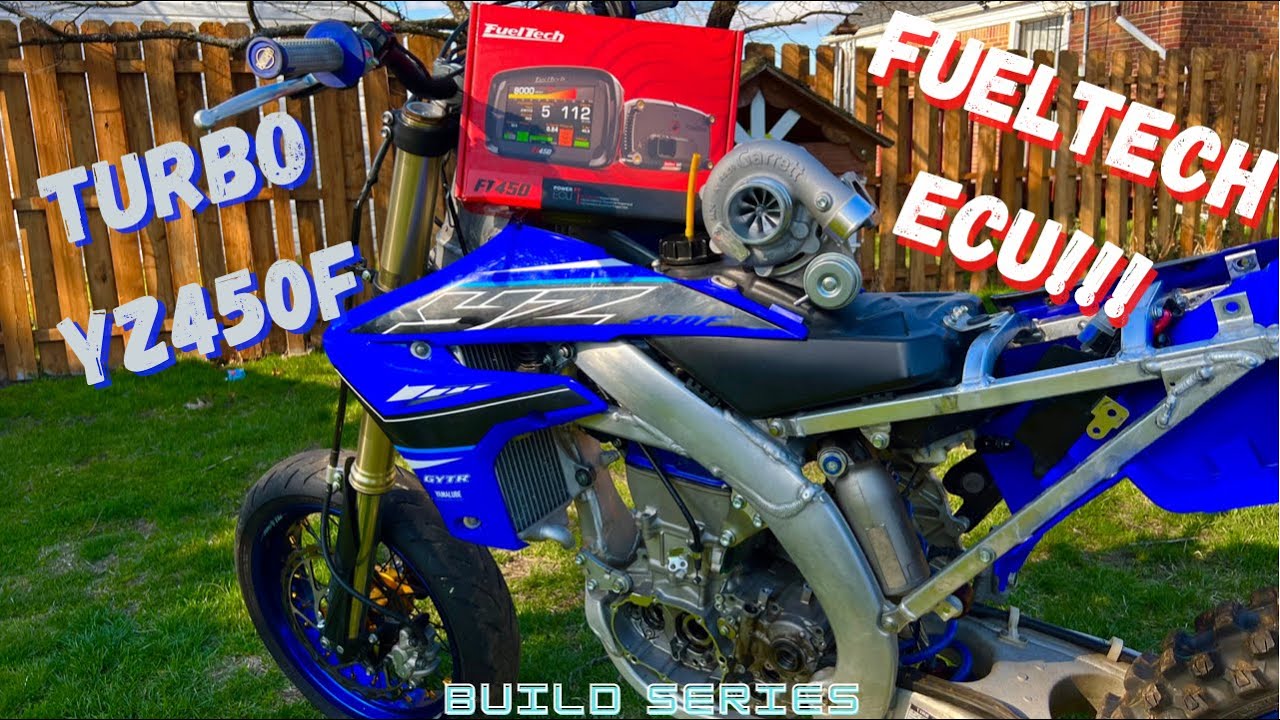 I PUT A FUELTECH 450 ECU ON MY TURBO DIRTBIKE!!
