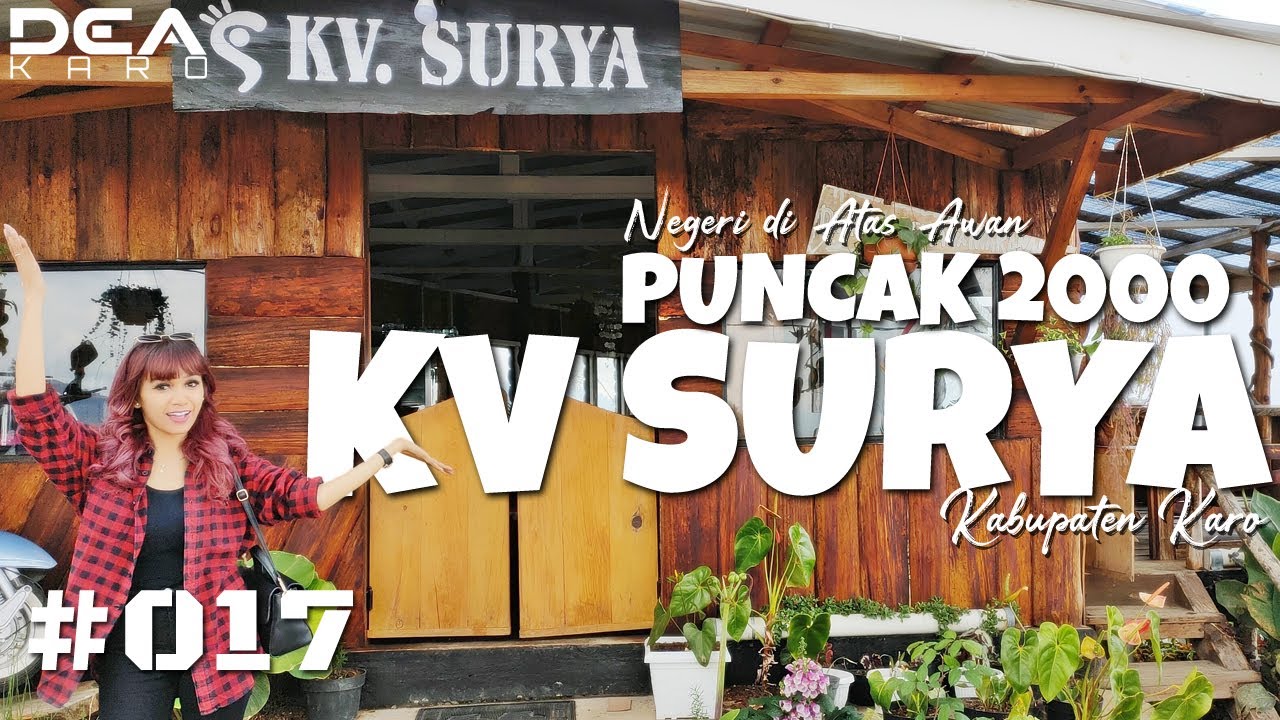 Panorama Negeri di Atas Awan dari KV SURYA | Puncak 2000 Siosar | Tanah Karo